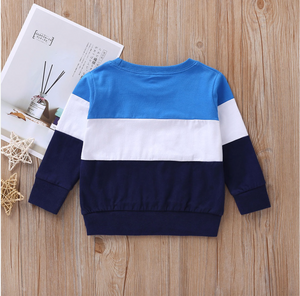 Colorblock-Pullover für Jungen