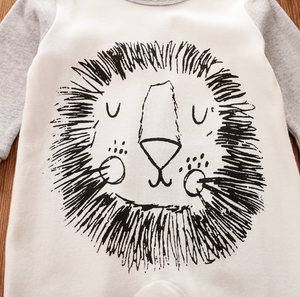 Baby Kleinkind Design Druck Jumpsuit/ Strampler
