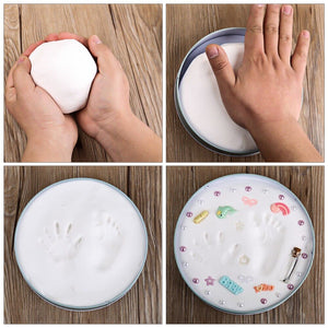 Baby Handprint/ Footprint Kit Farbe Schlamm Baby Souvenirs