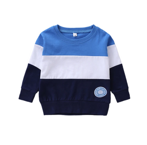 Colorblock-Pullover für Jungen